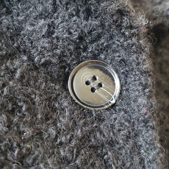 Hilary Radley Black Wool Overcoat - Picture 9 of 14